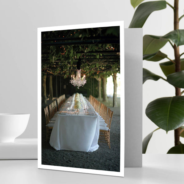 Celebration in Napa Wedding Greeting Card