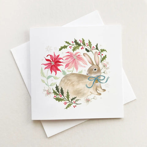 Cottontail Rabbit Art Card