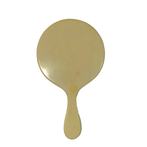 Vintage French Ivory Handheld Mirror