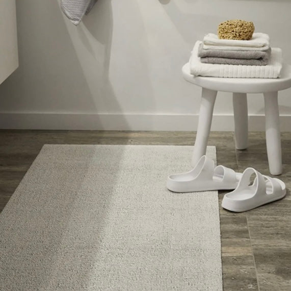 Chilewich Indoor/Outdoor Solid Shag Floor Mat - Snow