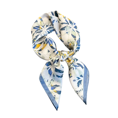 Broken Flower Silk Scarf