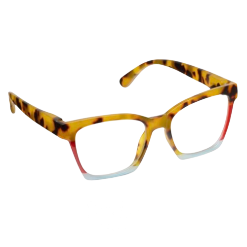 Birdie -  Tokyo Tortoise Colorblock Readers by Peepers