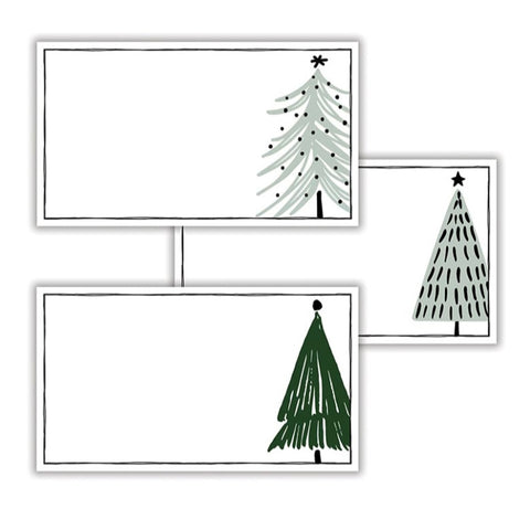 Trees Paper Place Cards
