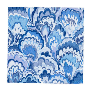 Cocktail Napkins - Marbled Ceramica Indigo