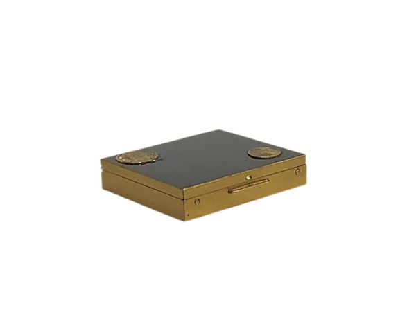Vintage Brass Coin Box