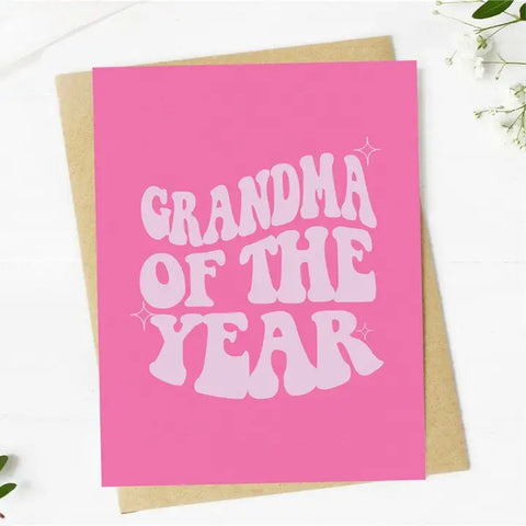 "Grandma of the Year" Card