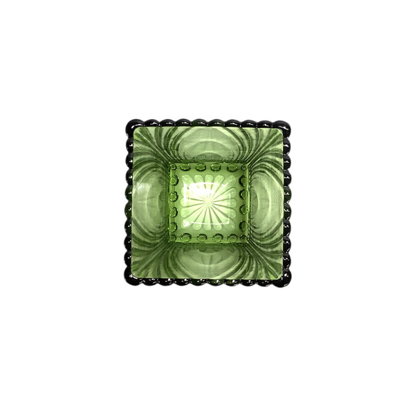 Vintage Green Glass Vase