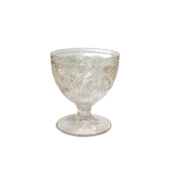 Vintage Pressed Glass Spooner