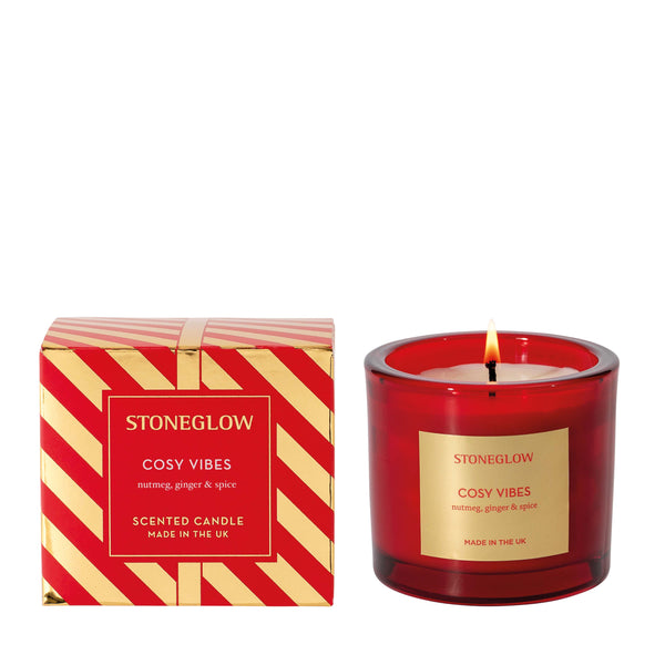 Cosy Vibes Nutmeg Ginger & Spice Candle