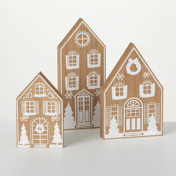 Christmas Gingerbread House Set