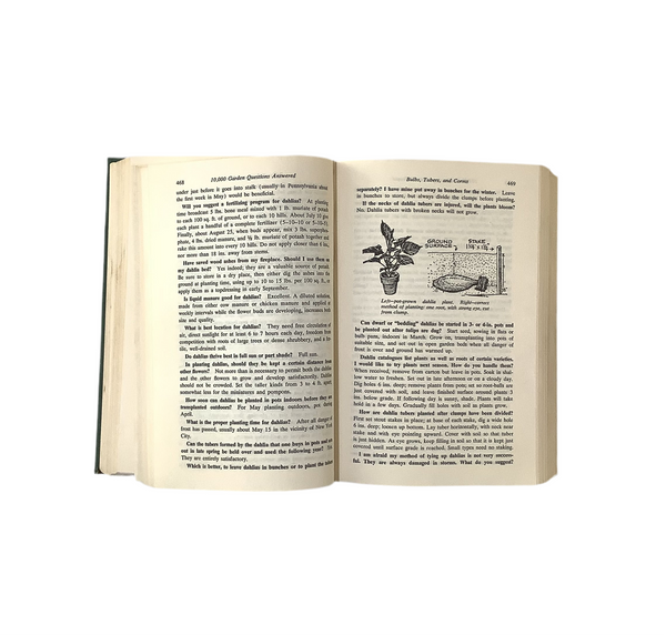 Vintage ‘ 10,000 Garden Questions’ Book