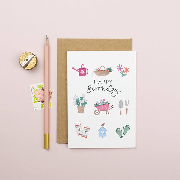 Gardening Birthday Card