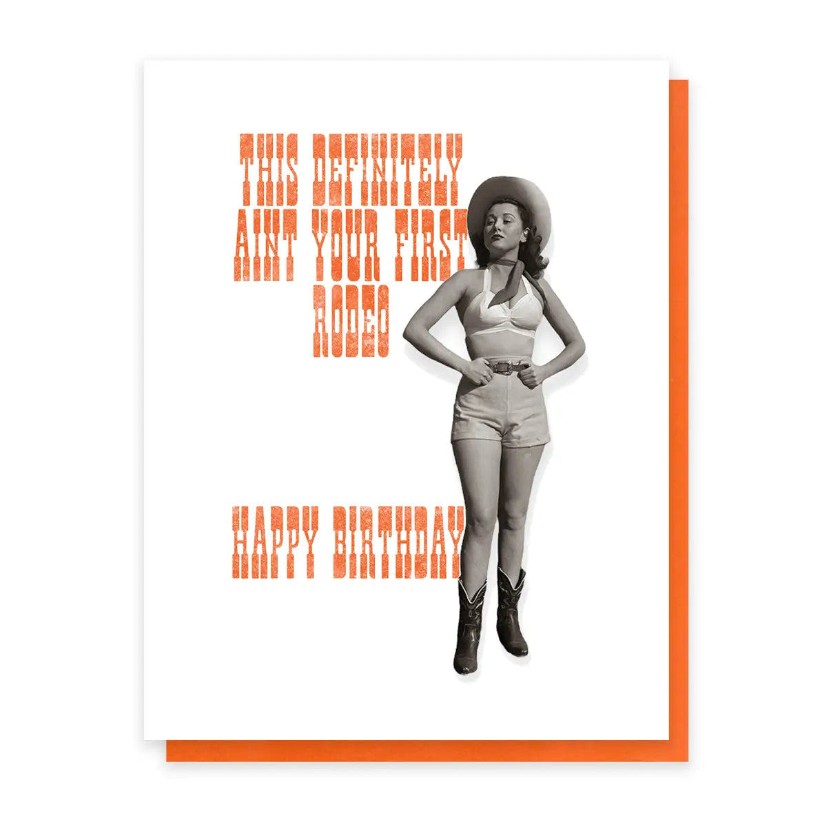 First Rodeo Greeting Card