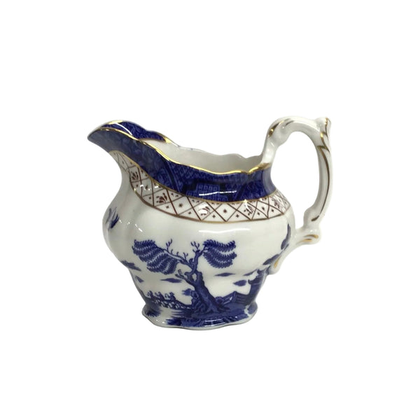 Vintage "Real Old Willow" Booths Royal Doulton England Mini Jug