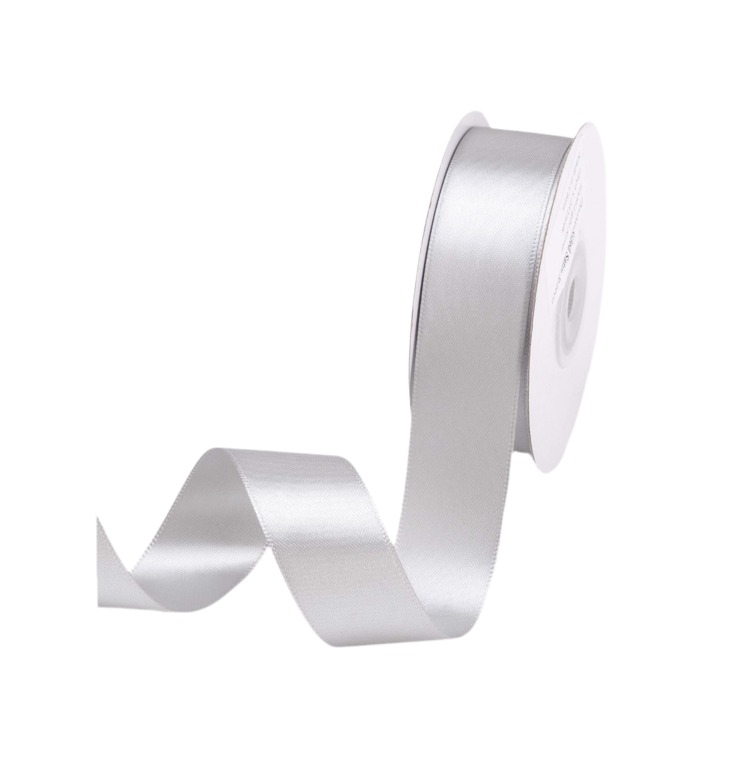 Grey Satin Ribbon