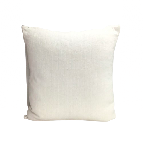 Geometric White & Pale Blue Pillow