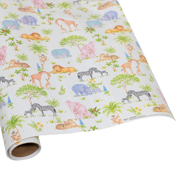 Safari Baby Wrapping Paper