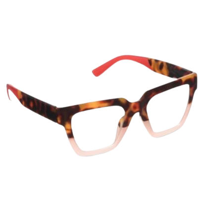 Take A Bow - Tortoise/Blush Readers by Peepers