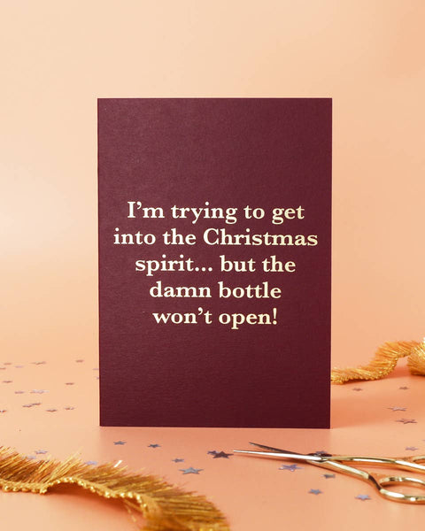 Christmas Spirit Greeting Card