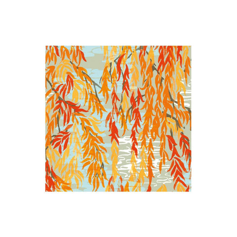 Cocktail Napkins - Willows Coral