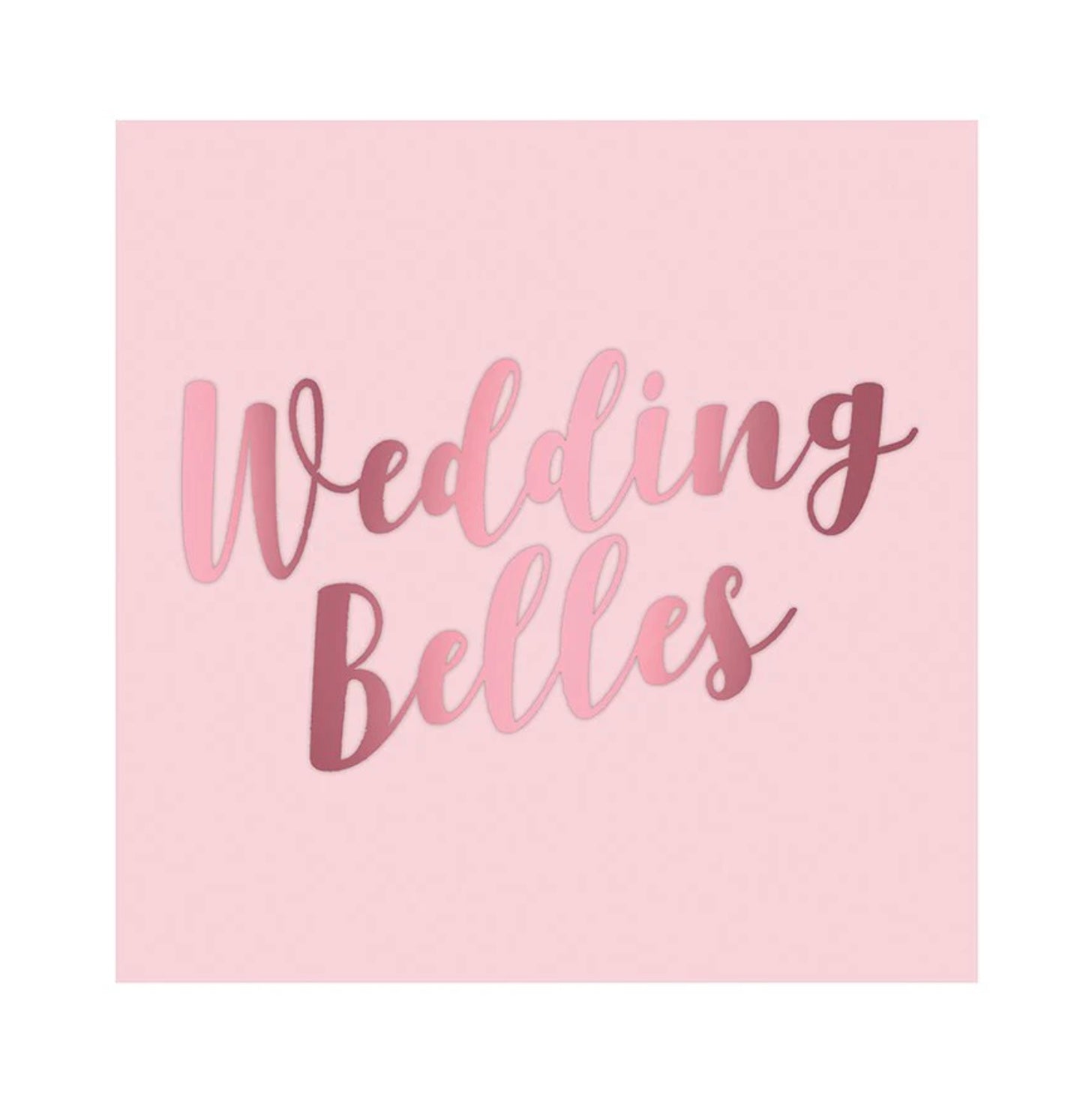 Cocktail Napkins - Wedding Belles