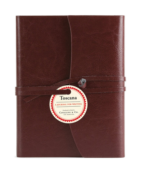 Toscana Leather Journal - Red