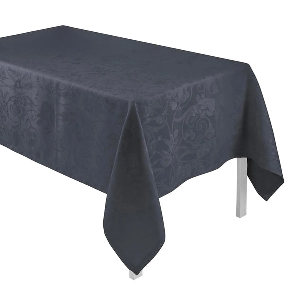 Le Jacquard Français Linen Tablecloth - Tivoli Onyx