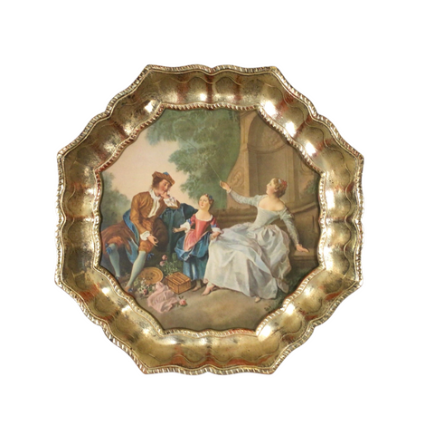 Vintage Nicolas Lancret Victorian Scene