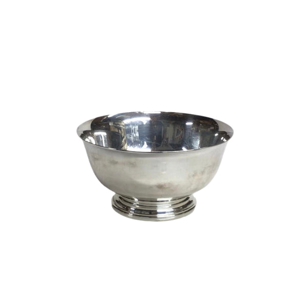 Vintage Small Silver Footed Bowl