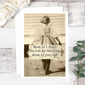 What If I Fall? ... Card