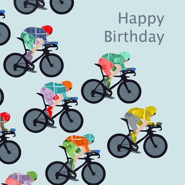 Cycling Birthday Card
