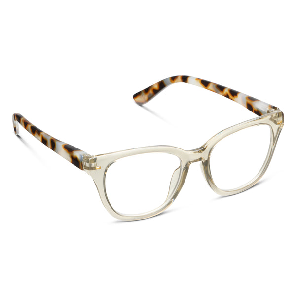 Lenora -  Fog/Chai Tortoise Readers by Peepers