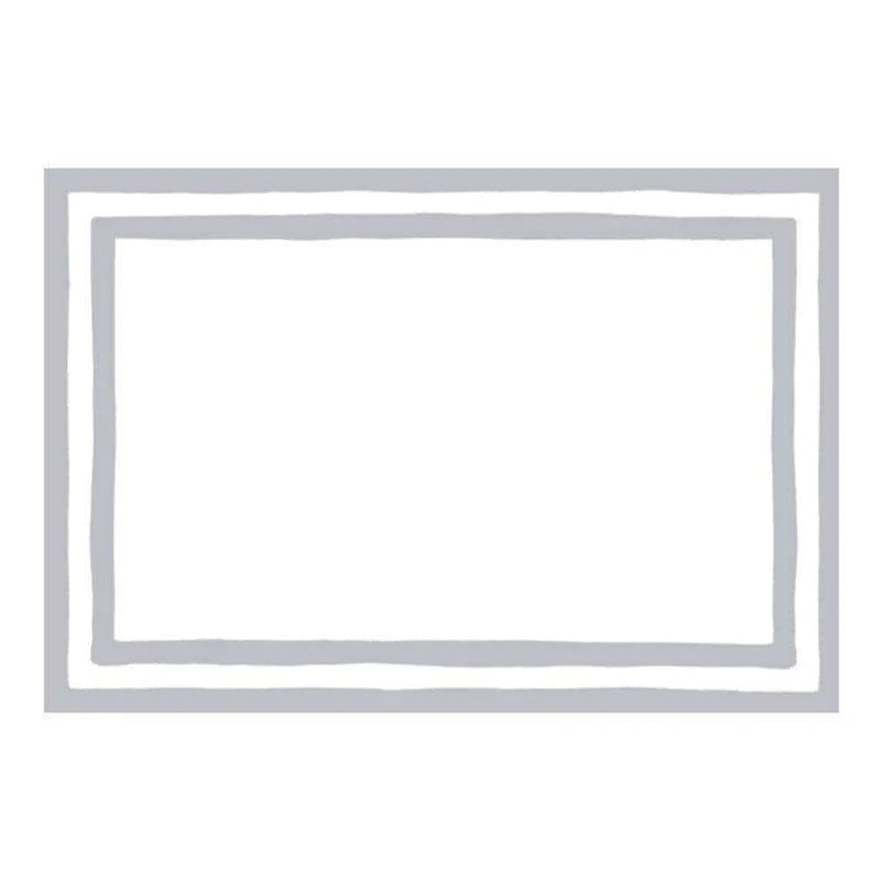 Silver Foil Place Cards