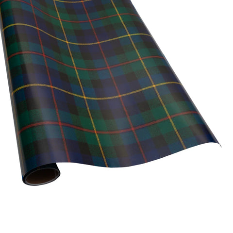 William Tartan Blue Roll Wrap