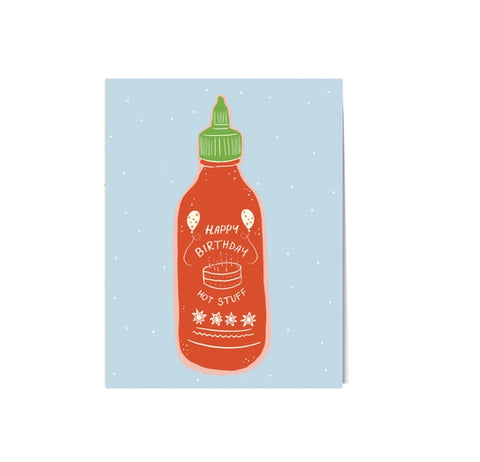 Happy Birthday Hot Stuff Card
