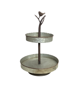Two Tiered Metal Stand
