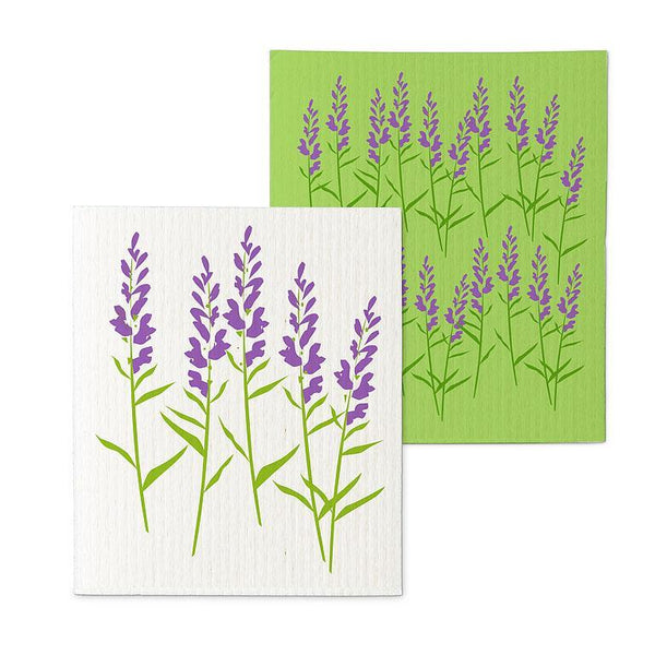 Lavender Branch Dishcloths Set of 2