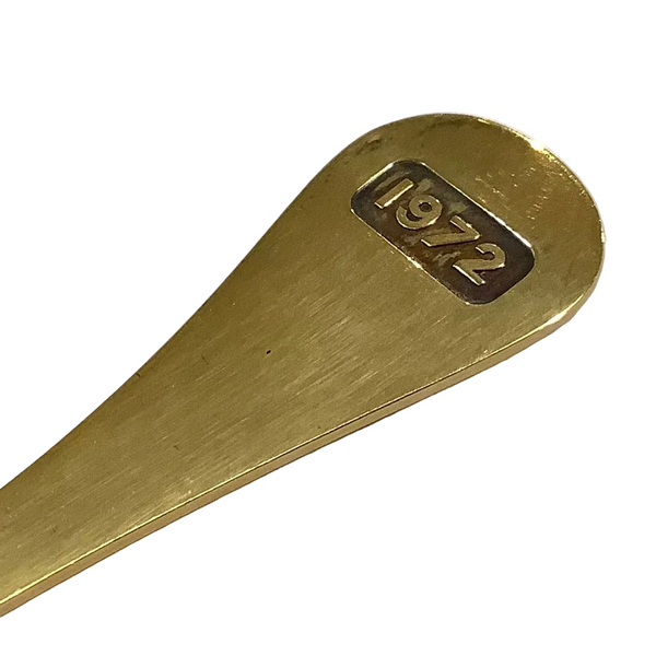 Vintage George Jensen “1972” Annual Sterling Silver Spoon