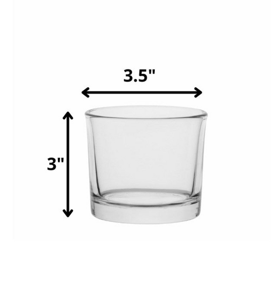 Clear Votive 3”
