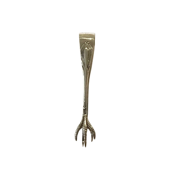 Vintage Silver Mini Claw Tongs