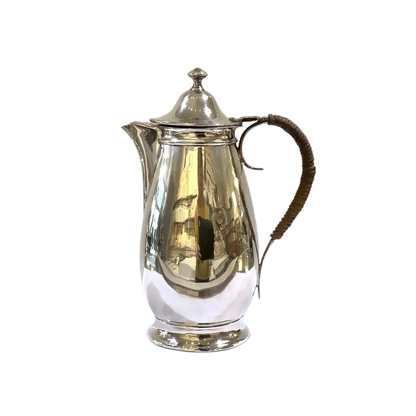 Vintage Silver-Plated Hot Water Jug