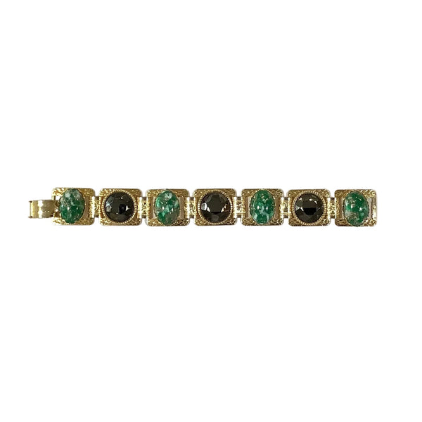 Vintage Panel Link Bracelet