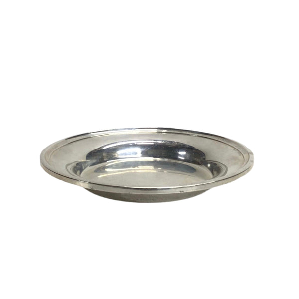 Vintage Round Silver Coaster
