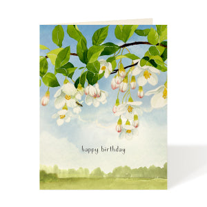 Birthday Snowbells Card