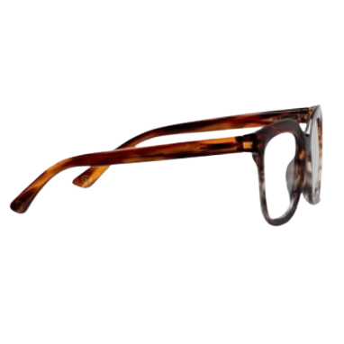 Cleo - Brown Ombre Horn Readers by Peepers