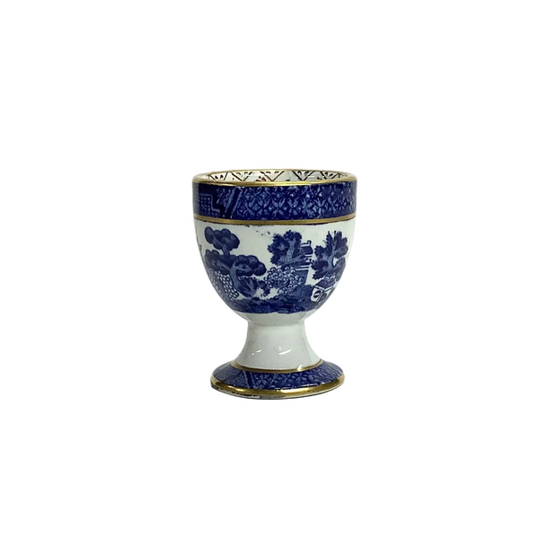 Vintage "Real Old Willow” Booths England Egg Cup