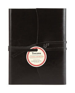 Toscana Leather Journal - Black
