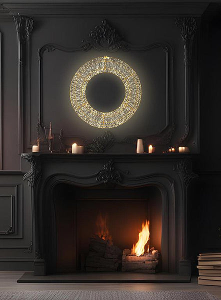Large Micro LED Wreath