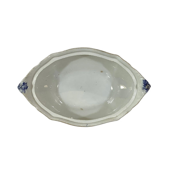 Vintage Porcelain “Glen” Oval Serving Bowl