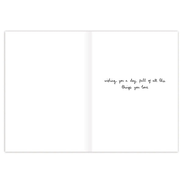 Flower Market Birthday Card